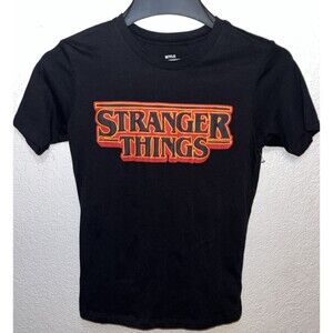 Netflix Boys Strange Things Center Logo Tee L 10/12